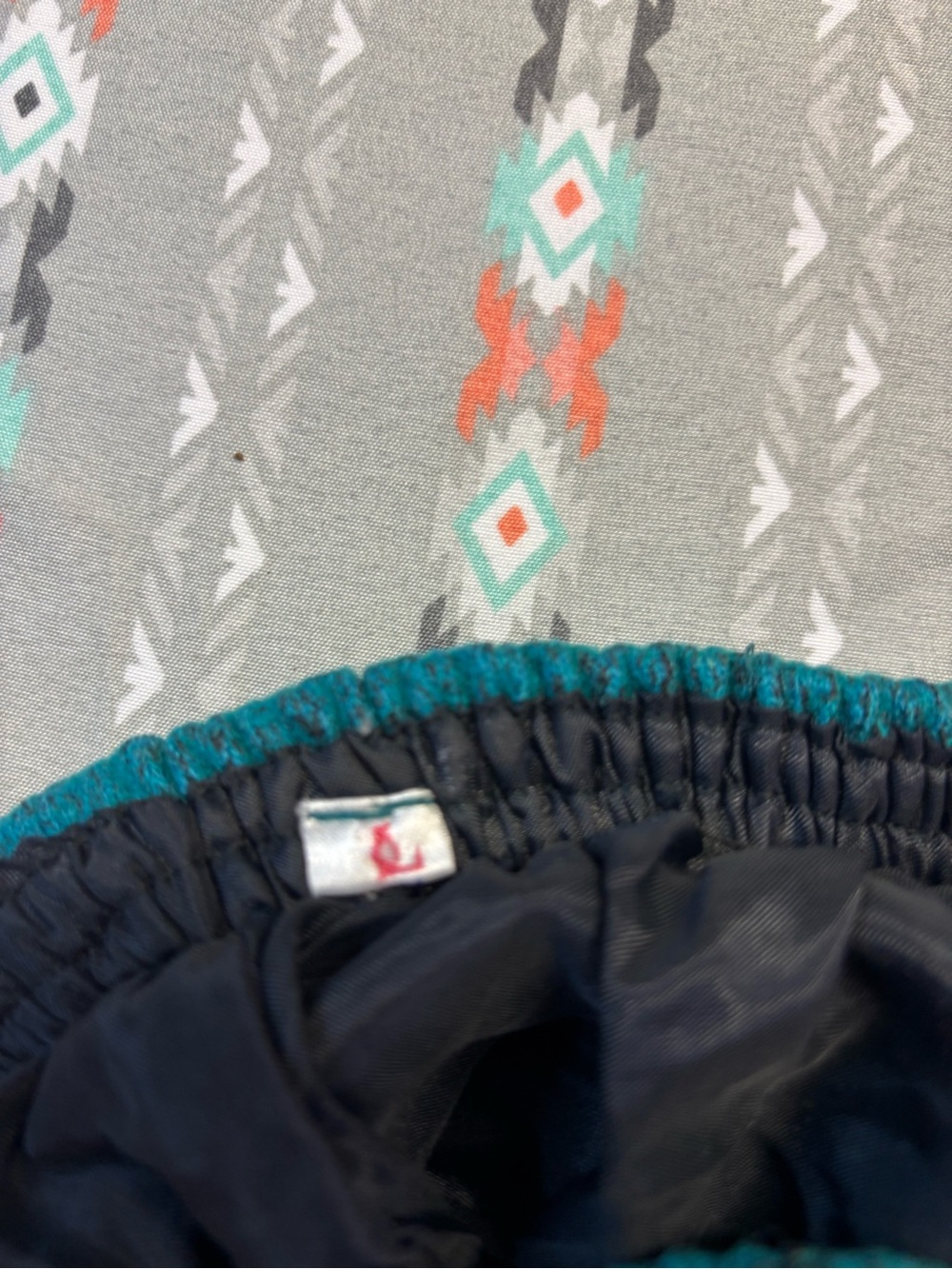 🧩Teal Green Elastic Waist Pants - Picture 2 of 2